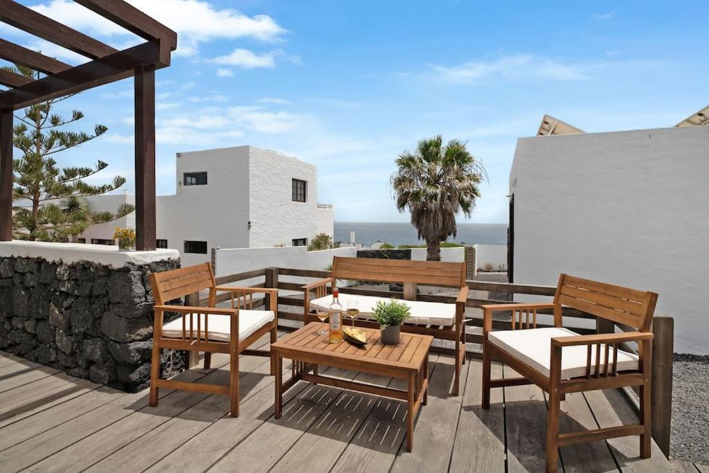Playa Marina Ocean View Eco Bungalow Arrieta  Eksteriør bilde