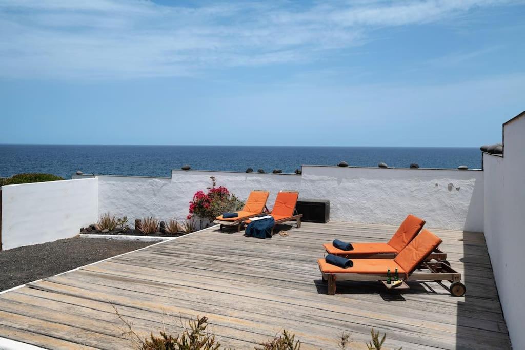 Playa Marina Ocean View Eco Bungalow Arrieta  Eksteriør bilde